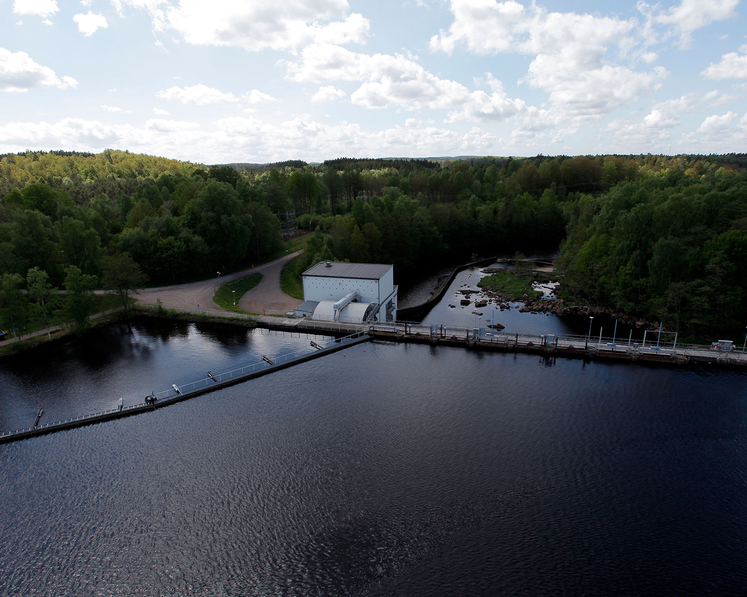Majenfors nya hydropower plant
