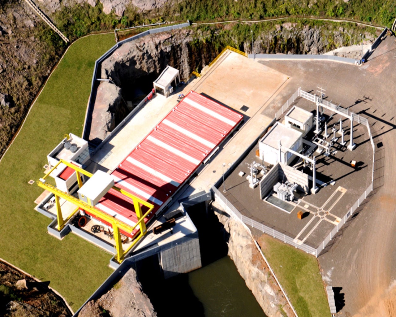 Santa Laura hydropower plant