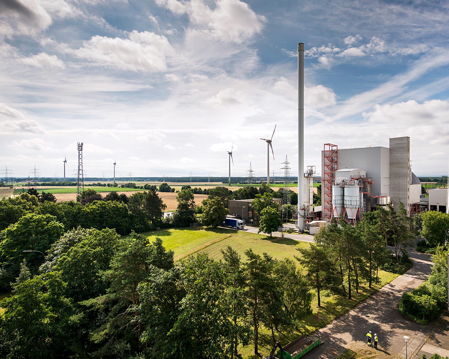 Biomass power plant