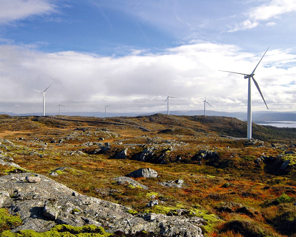 The Hitra wind farm