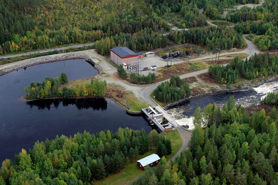 Hoting hydropower plant